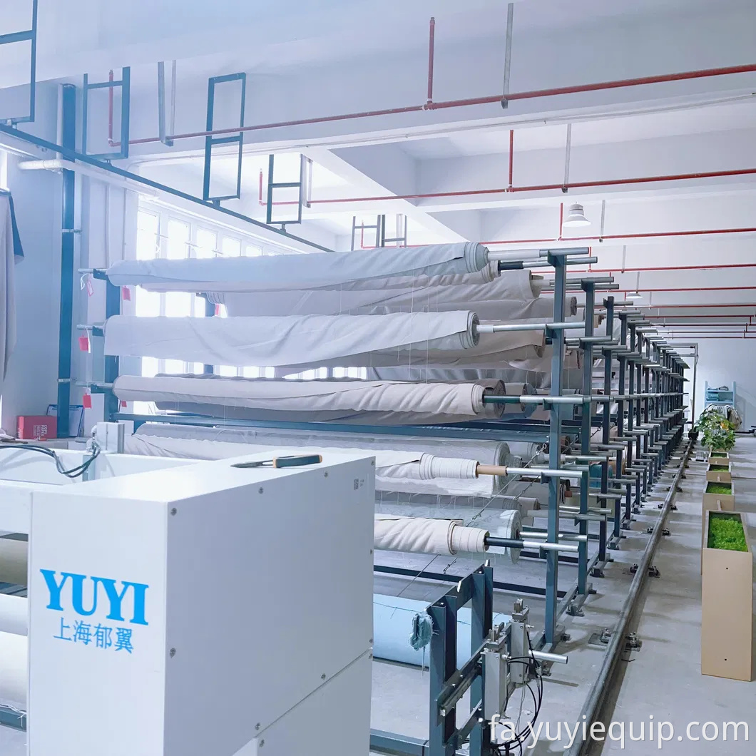 Yuyi تمام اتوماتیک رولن پارچه انبار ذخیره سازی 220 ولت 1 سال گارانتی قابل تنظیم 1000 کیلوگرم